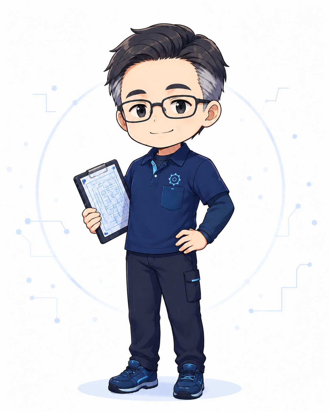 エフテックコーワ 現場担当キャラクター コーワ