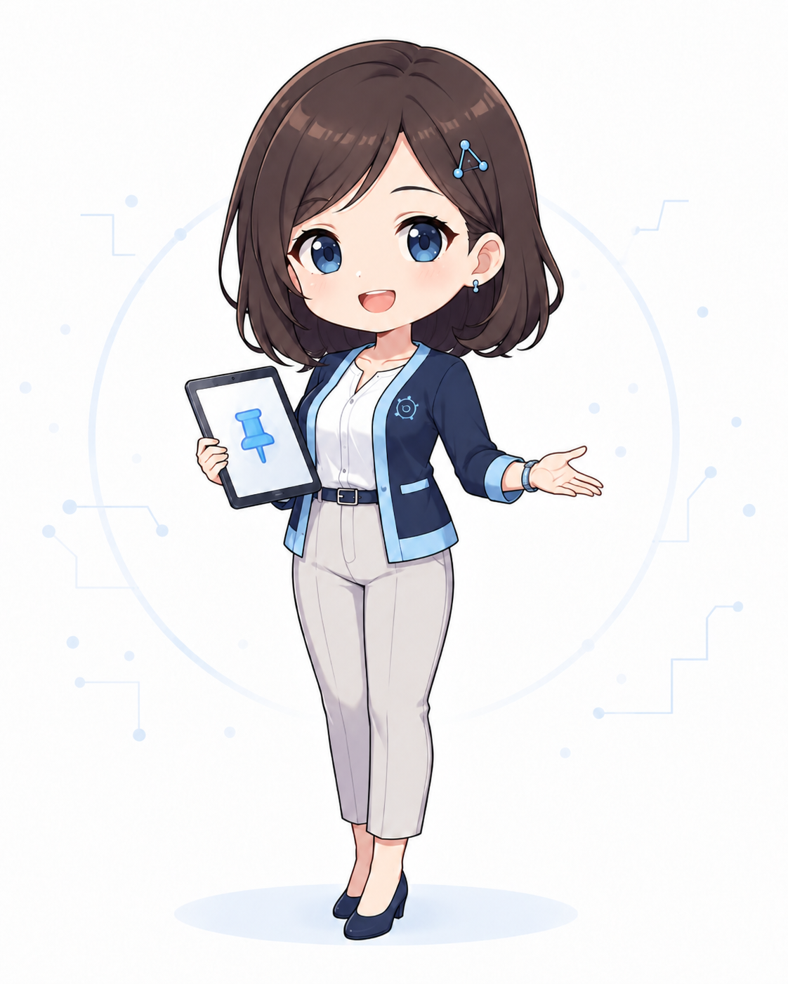 エフテックコーワ AI秘書キャラクター アオイ